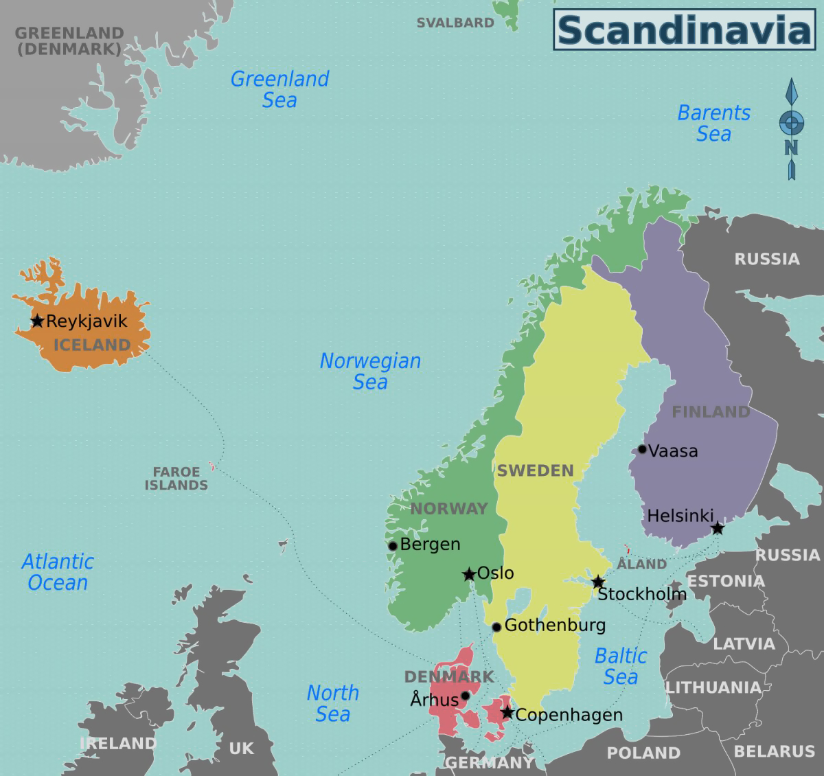 Maps Of Baltic And Scandinavia Detailed Political Relief Road And Maps Of Baltic And Scandinavia Detailed Political Relief Road And