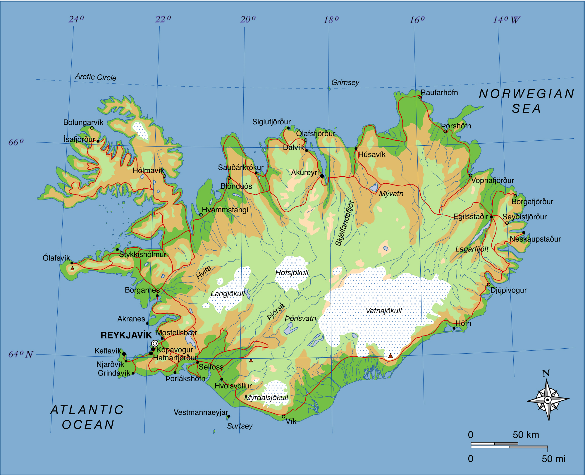 Maps Of Iceland Detailed Map Of Iceland In English Tourist Map Of Maps Of Iceland Detailed Map Of Iceland In English Tourist Map Of