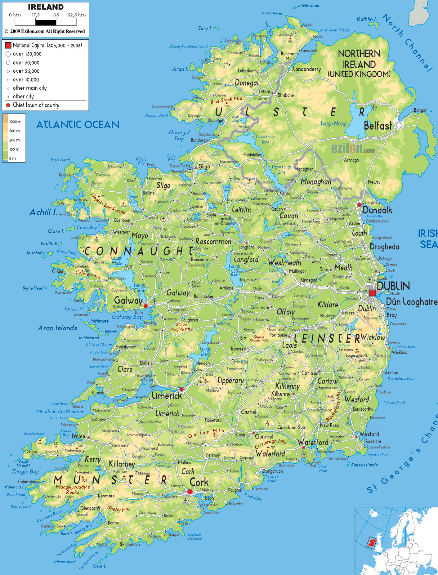 Maps Of Ireland Detailed Map Of Ireland In English Tourist Map Of Ireland Road Map Of maps-of-ireland-detailed-map-of-ireland-in-english-tourist-map-of-ireland-road-map-of