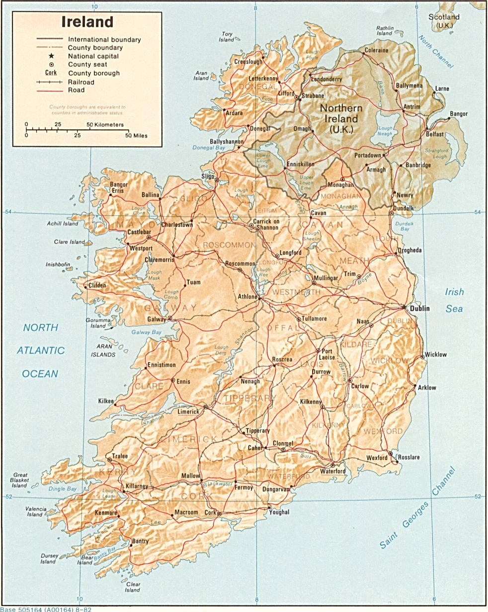 Maps Of Ireland Detailed Map Of Ireland In English Tourist Map Of Maps Of Ireland Detailed Map Of Ireland In English Tourist Map Of