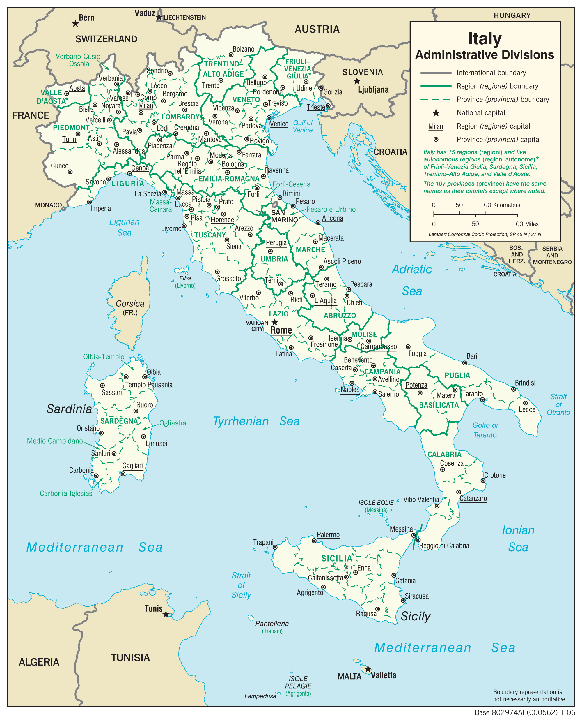 Printable Map Of Italy With Cities And Towns Image Florida Map