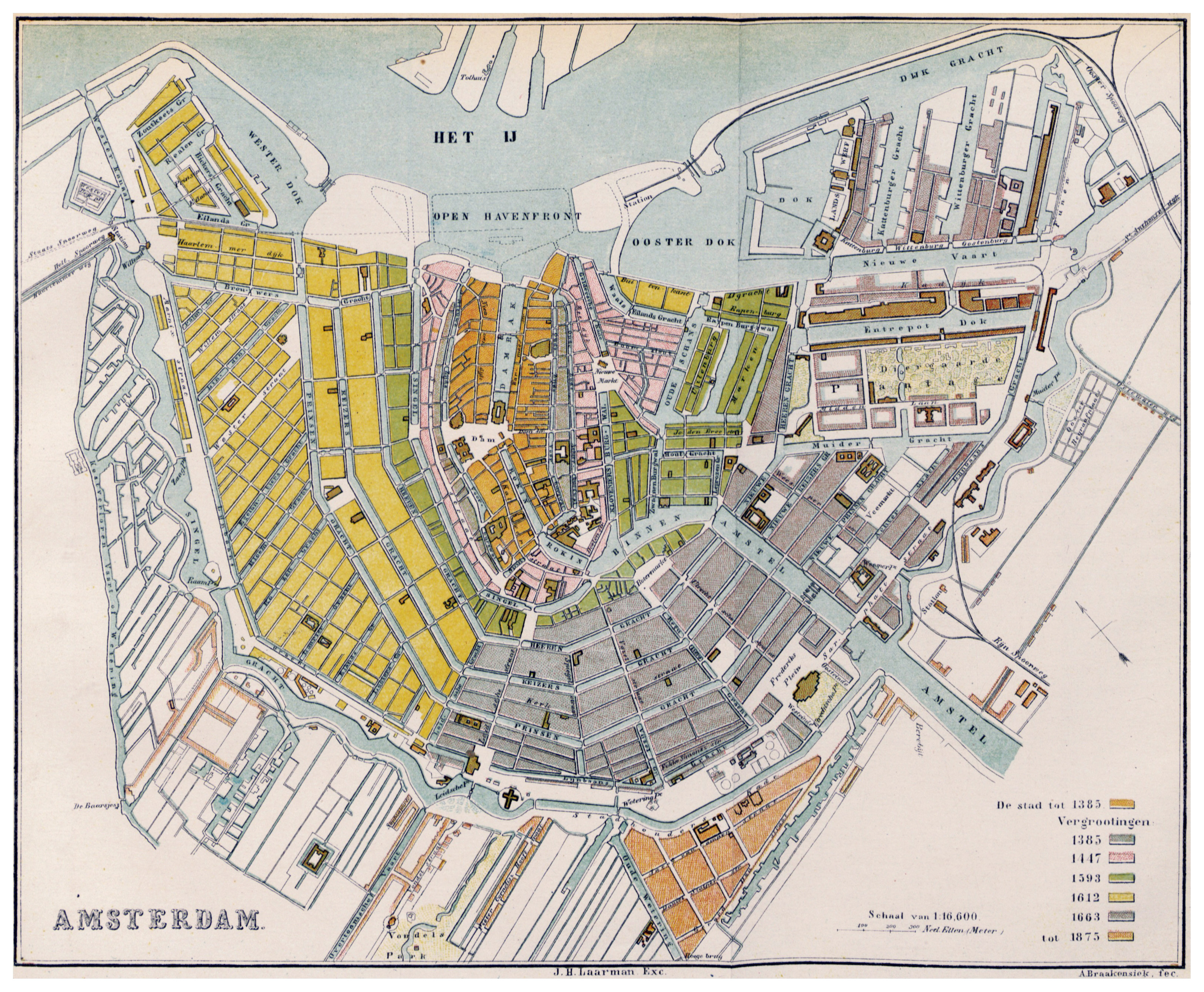 Maps of Amsterdam | Detailed map of Amsterdam in English | Maps of